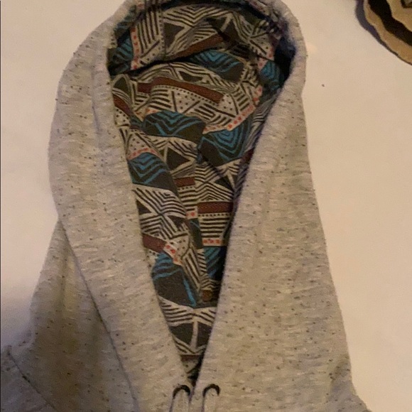 Hurley Mens Medium Grey Hoodie - Picture 3 of 5